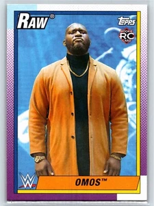 2021 Topps Heritage WWE - Omos #32 (RC) RAW - Picture 1 of 2