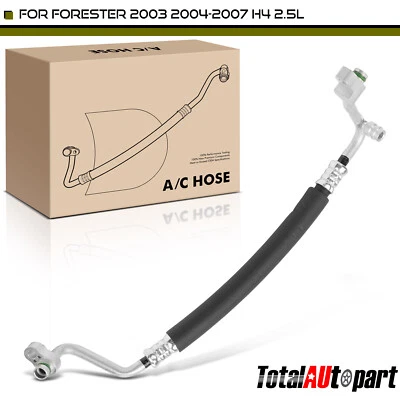 Manguera de descarga de refrigerante de aire acondicionado para Subaru Forester 2003-2007 2,5 L alta presión Foto 1 de 4