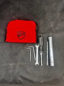 Tool Kit for Ducati Motorcycle onboard screwdriver allen spark plug - Picture 1 of 2