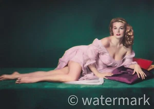 Rare Anita Ekberg 8x10 Publicity Still – Old Hollywood Glamour Reprint Photo - Picture 1 of 1