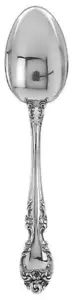 Cuchara té de plata esterlina Gorham Melrose *TOTALMENTE NUEVA* - Imagen 1 de 1