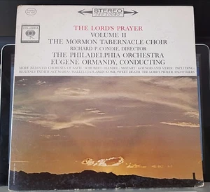 The Lord's Prayer, Volume 2 II, Mormon Tabernacle, Ormandy - LP record monaural - Picture 1 of 3