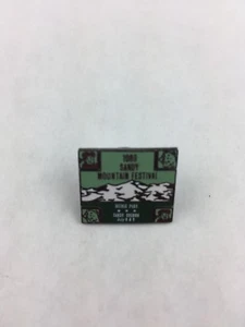 1989 Sandy Mountain Festival Weinig Park Oregon Collectible Souvenir Pin 3/4 3/8 - Picture 1 of 2