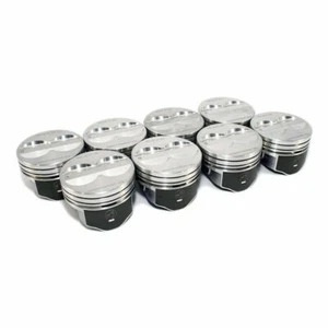 Speed Pro Standard 4" Bore Flat Top Coated Pistons for Chevrolet SBC 350 5.7L - Picture 1 of 2