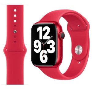 Genuine Apple Watch Sport Band Strap Product RED 42mm 41mm 40mm - Zdjęcie 1 z 5