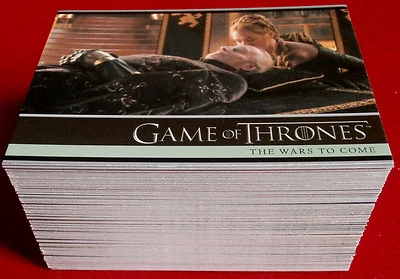 GAME OF THRONES - Season 5 - Complete Base Set (100 cards) - Rittenhouse, 2016 - Image 1 of 4