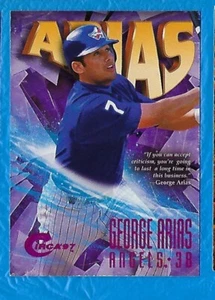 George Arias 1997 Circa Rave #195 paralelo Anahiem Angels #7/150 - Imagen 1 de 2