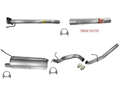 For Ford 08-10 F250 Super Duty 5.4L Exhaust System Muffler Tail Pipe - Image 1 of 4