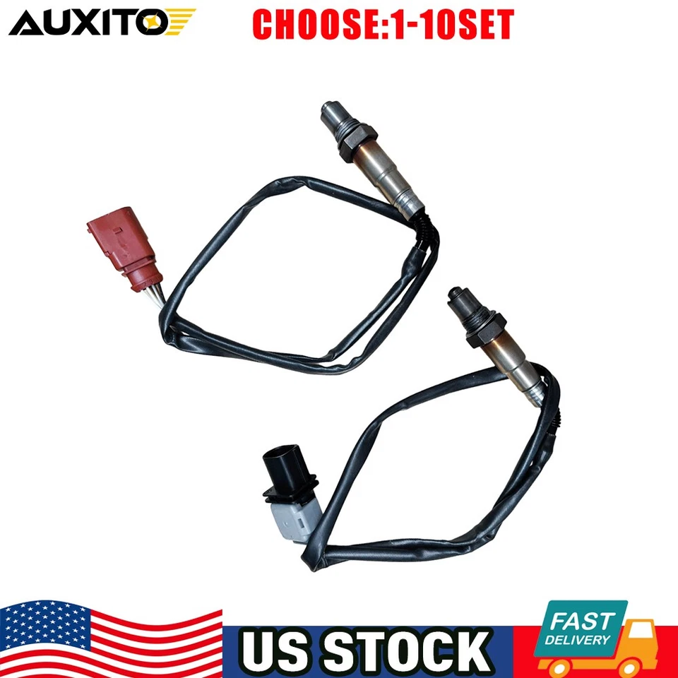 Sensor de oxígeno OEM 234-4829 Fit O2 lado izquierdo aguas abajo y aguas arriba para VW 2-10X Foto 1 de 4
