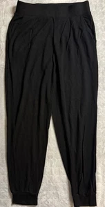Forever 21 Black Joggers Size Small With Pockets - Picture 1 of 2