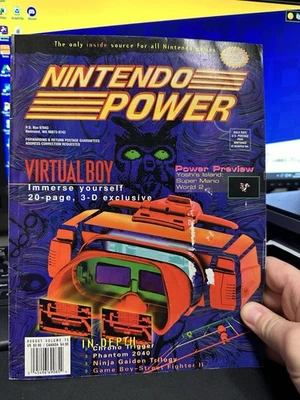 Nintendo Power Magazine Volume 75 Virtual Boy with Poster, Cards - Image 1 of 4