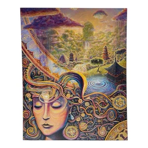 11x14 Scott Tuckfield Print "THE INNER GROTTO", A Visionary Painting - Picture 1 of 7