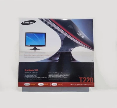 Samsung T220HD LCD Syncmaster 22-inch Computer PC Monitor Sealed - Image 1 of 4