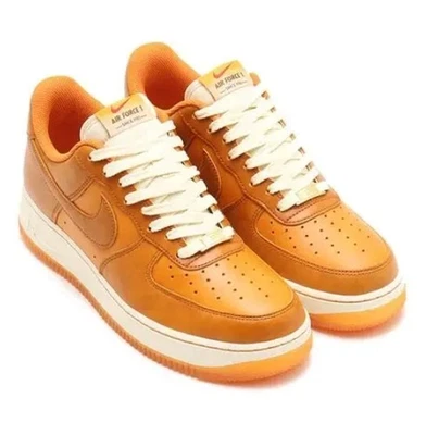 Nike Air Force 1 '07 LV8 Marrón Ruso Blanco Talla 9 HQ3639 720 Moda Foto 1 de 4