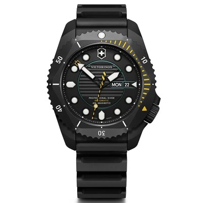 Reloj Hombre VICTORINOX Dive Pro 241997 Negro Automático Titanio 300M Nuevo en Caja​ Foto 1 de 4