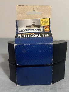 Champro 1 Inch Black Football Field Goal Tee Durable Grip Stable Base - Picture 1 of 4