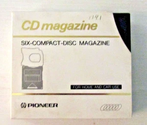 Cartuchos de cargador de CD multi-play de 6 discos Pioneer Six Disc PRW 1141 - Imagen 1 de 3