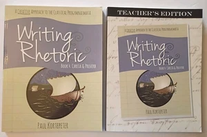 Writing & Rhetoric 4 Student Teacher Set Homeschool Classical Academic Press CAP - Picture 1 of 1