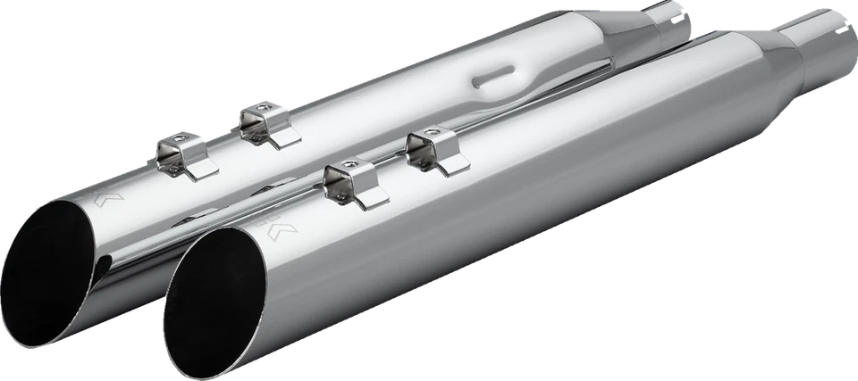 KHROME WERKS HP-Plus? Silenciadores sin cordones - 4" - para M8 - Cortar con desgarrador Foto 1 de 1