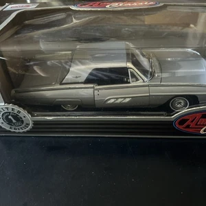 Anson 1963 Ford Thunderbird 1:18 Silver Limited Edition 1 Of 5000 RARE used. - Picture 1 of 5