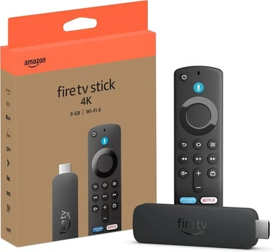 Amazon Fire TV Stick 4K HD Streaming Stick 8 GB | Free Shipping - Image 1 of 3