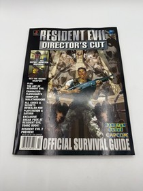 Capcom Resident Evil Director's Cut Official Survival Guide Sega Saturn