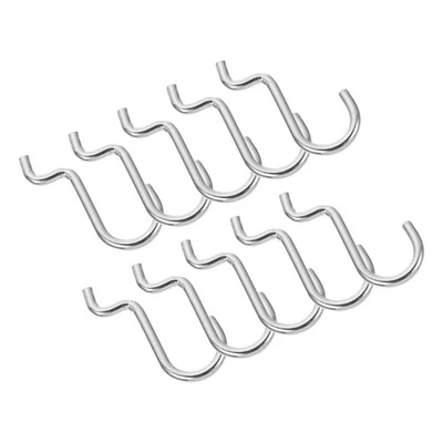 10 Pcs Ganci Per Attrezzi Con Pannello Di Board in Metallo - Immagine 1 di 4