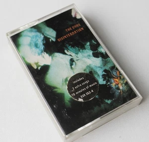 THE CURE - DISINTEGRATION (FICTION FIXHC14) 1989 UK CASSETTE TAPE VG - Picture 1 of 6