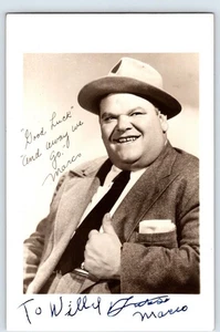 postcard RPPC PHOTO signed inscribed SOME GUY NAMED MARCO - Picture 1 of 2