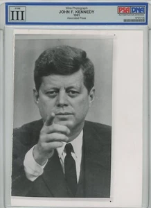 PRESIDENT JOHN F KENNEDY Tipo 3 AP Cable Foto PSA ADN Associated Press - Imagen 1 de 2