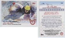 2014 Topps US Olympic & Paralympic Team and Hopefuls Auto JR Celski #14 Auto