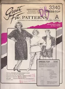 3340 GREAT FIT - DRESS TUNIC TOP - Sz B 42-52" - Picture 1 of 1