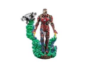 Spider-Man Far From Home Statua Deluxe Illusione Iron Man 20cm 1/10 Iron Studios - Foto 1 di 11