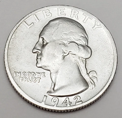 1942 P Washington Quarter *90% SILVER* *AG OR BETTER* *FREE SHIPPING* Cover
