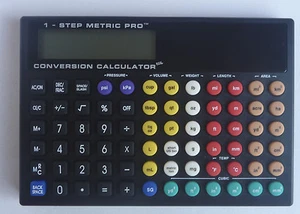 1-Step Metric Pro Metric Conversion Calculator Battery Only 6258B Model - Picture 1 of 4