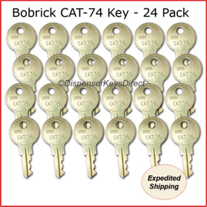 Bobrick CAT-74 Dispenser Key - (24/pc.) - Master Pack - Picture 1 of 3
