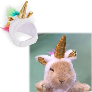 Rabbit Guinea pig Reptile Lizard Ferret Hat Collar Small Animals Clothes Outfit - Foto 1 di 11