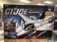 2011 GI Joe SKY STRIKER XP-21F COMBAT JET w/ CAPT ACE 30th Hasbro New In Box