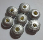 50 X Round Abacus Wooden Beads Approx. 10mm Wide 3-4mm Hole Last 3 Colours