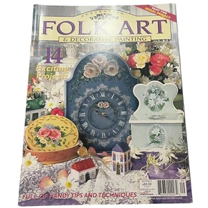 Folk Art & Decorative Painting Magazine Vol 9 No. 3 -Vintage Crafting - Imagen 1 de 13