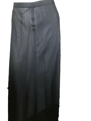 NUEVO CON ETIQUETAS Falda Jones of New York Seda Juniors 4 Forrada Negra Minorista $119.00 Foto 1 de 4