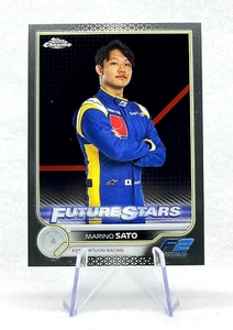 Marino Sato 2022 Topps Chrome Future Stars Formula 2 #80 Virtuosi Racing - Picture 1 of 2