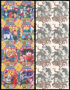 8 ANIME MANGA DRAGON BALL GT Philippine TEKS / Trading Cards 5 - B - Picture 1 of 1
