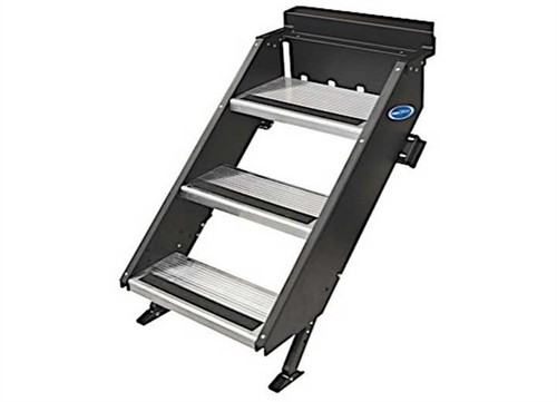 Morryde STP-208 STEP ABOVE GEN2 3 STEP 8IN RISE FIT FLANGE WIDTH OF 27. ...