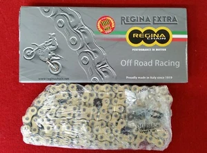 Regina Gold Extra EB-ORO 520 Pitch - 120 Linc. TRIALS / MOTORCROSS Chain. New - Picture 1 of 1