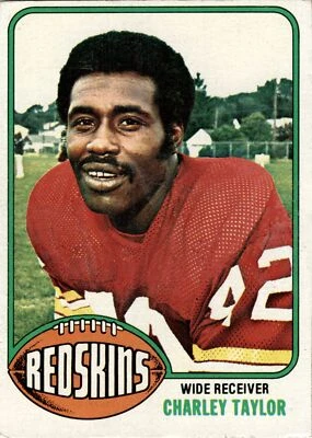 1976 Topps #450 Charley Taylor   - Image 1 of 2