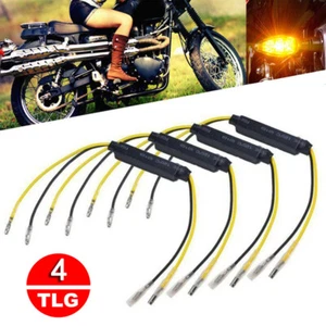 4x Motorrad Lastwiderstand LED Kabel Mini Blinker 21W 12V Widerstand Wiederstand - Bild 1 von 9