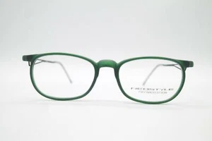Vintage Neostyle College 96 Green Black Oval Glasses NOS - Picture 1 of 6