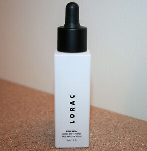 Lorac PRO Skin Glass Skin Makeup Primer 1 oz / 30mL Full Size oil-blend serum
