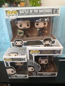 Game Of Thrones Jon Snow 3 Pack - Picture 1 of 4